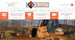 Desktop Screenshot of blountparts.com